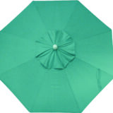 Market Series Umbrella with Aqua