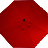 Market Series Umbrella with Red