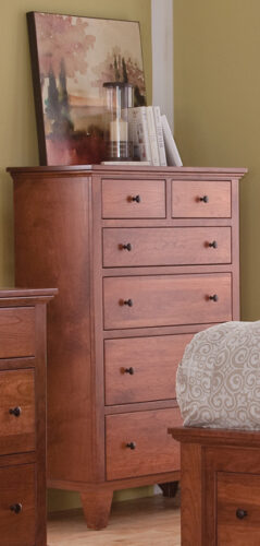 Custom Riceland Six Drawer Chest