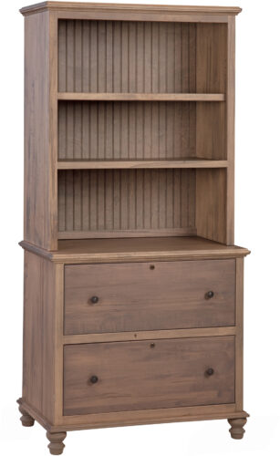 Wrightsville Lateral File with Hutch