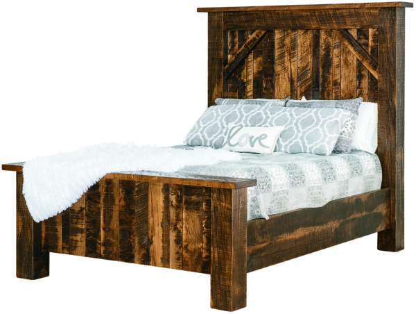 Portland Rough Sawn Bed