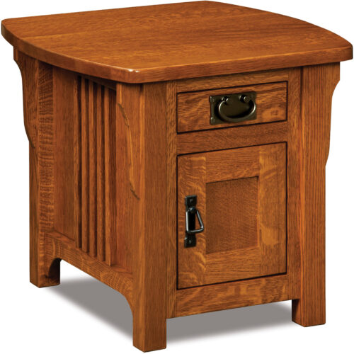 Custom Craftsman Cabinet Style End Table