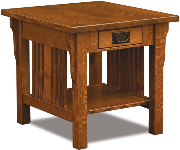 Custom Elliot Mission Collection Open End Table