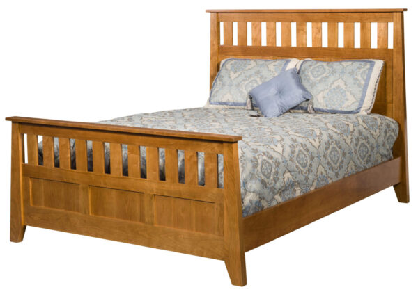 Custom Berwick Slat Panel Bed