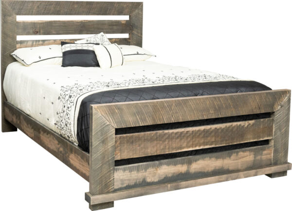 Amish Sierra Panel Bed