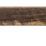 Rough Sawn Platform Bed with Low Footboard (No Platform Bed)