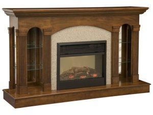 Elegant, Affordable Alternative: The Curio Amish Fireplace