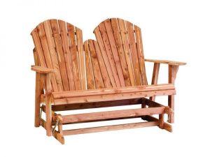 Adironrack Loveseat Glider