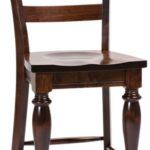 Amish Harvest Bar Chair with Back