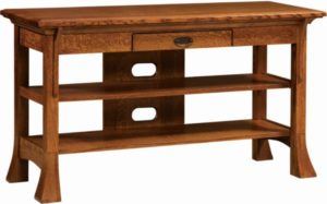 Breckenridge Open TV Stand Amish Open TV Stand