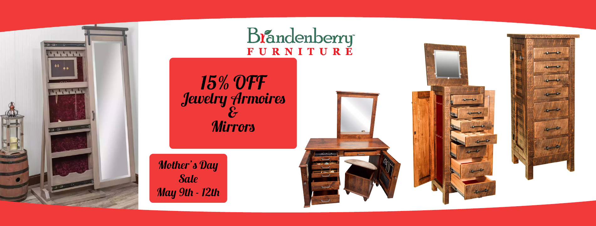 Brandenberry Mother's Day Sale - Website